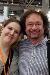 Bernhard Hennen zusammen mit Zerafine auf der LBM19