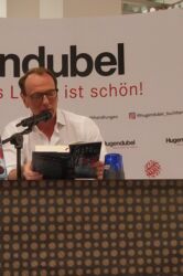 Marc Elsberg beim Lesen aus Gier