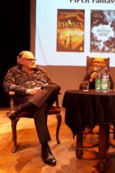 Richard Schwartz auf der Piper Fantasy Nacht zusammen mit Michael Peinkofer und Lukas Hainer
