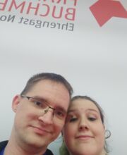 Zerafine und Schlaubibasti war einem Plakat der Messe Frankfurt