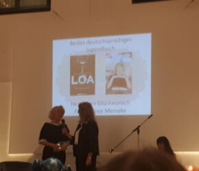 Petra Reneé Meineke gewinnt "Bestes deutschsprachiges Jugendbuch"