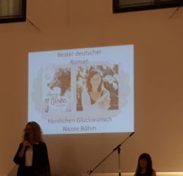 Nicole Böhm gewinnt "Bester deutschsprachiger Roman"