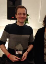 Andreas Suchanke mit seinem Preis